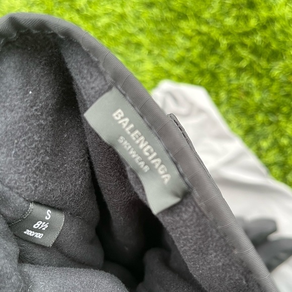 Balenciaga Skiwear Ski gloves leather gloves szS/M with dust bag Balenciaga Auth - Picture 5 of 14